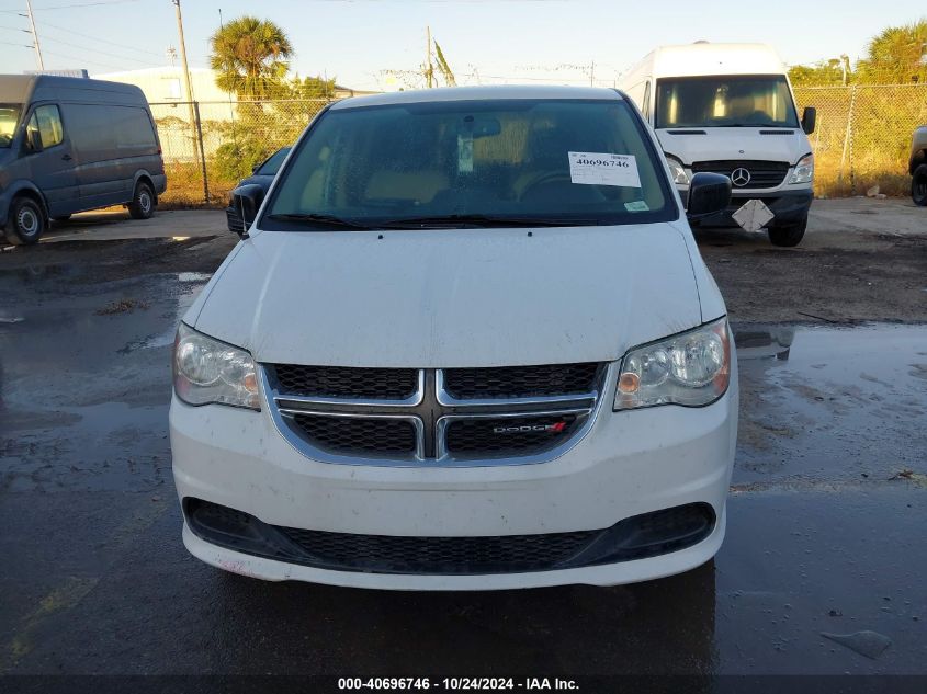 2016 Dodge Grand Caravan Se VIN: 2C4RDGBG6GR284846 Lot: 40696746