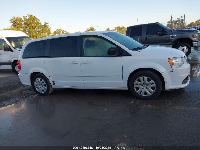 2016 Dodge Grand Caravan Se VIN: 2C4RDGBG6GR284846 Lot: 40696746