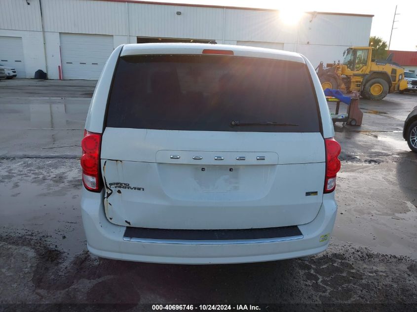 2016 Dodge Grand Caravan Se VIN: 2C4RDGBG6GR284846 Lot: 40696746