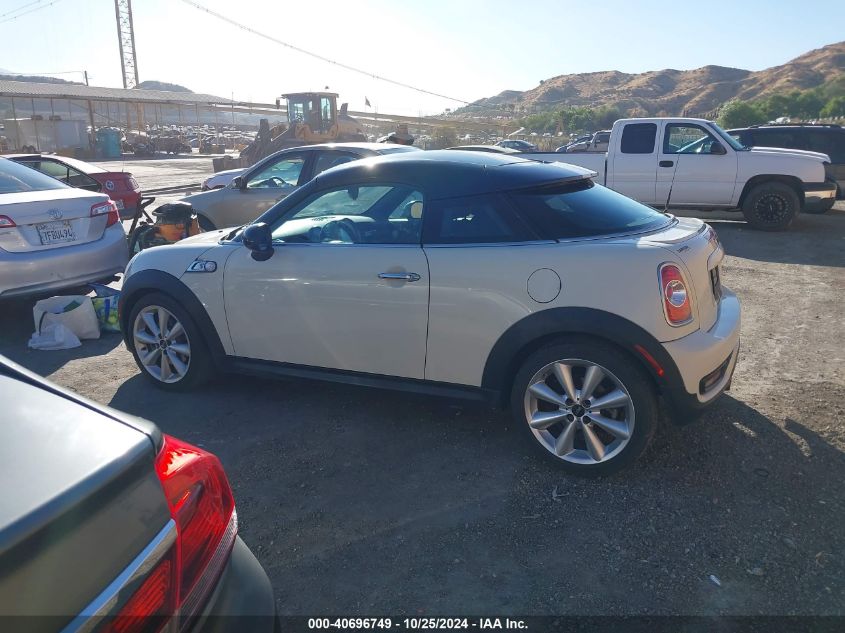 2014 Mini Coupe Cooper S VIN: WMWSX3C53ET772671 Lot: 40696749