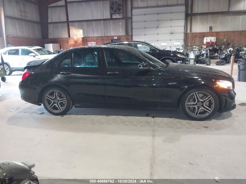 2021 Mercedes-Benz Amg C 43 4Matic VIN: W1KWF6EB9MR628586 Lot: 40696762