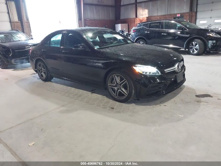 VIN W1KWF6EB9MR628586 2021 Mercedes-Benz AMG C 43,... no.1