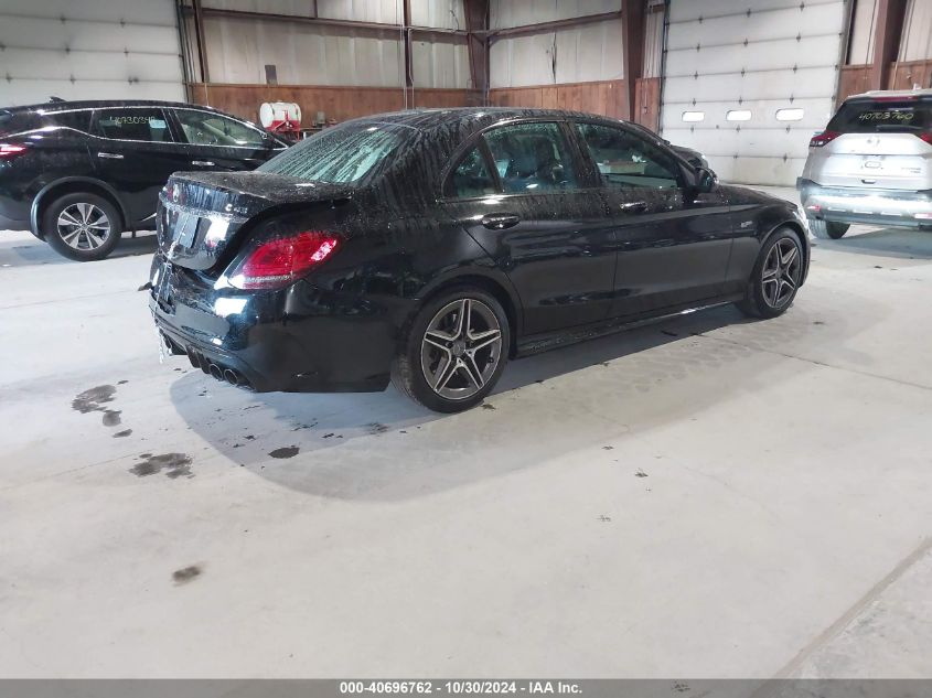 VIN W1KWF6EB9MR628586 2021 Mercedes-Benz AMG C 43,... no.4