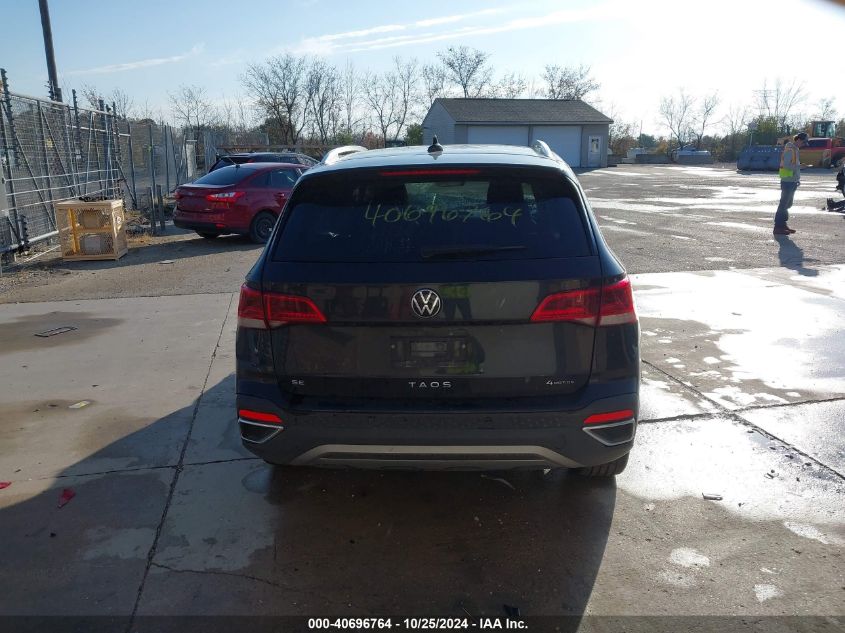 2022 Volkswagen Taos 1.5T Se VIN: 3VVYX7B20NM059027 Lot: 40696764