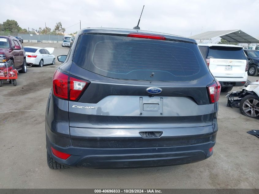 2019 Ford Escape S VIN: 1FMCU0F72KUA25009 Lot: 40696833