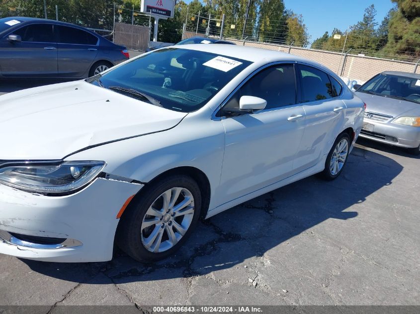 2015 Chrysler 200 Limited VIN: 1C3CCCAB8FN701519 Lot: 40696843