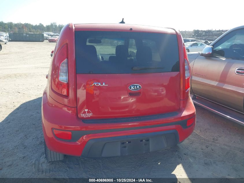 2012 Kia Soul + VIN: KNDJT2A69C7406963 Lot: 40696905