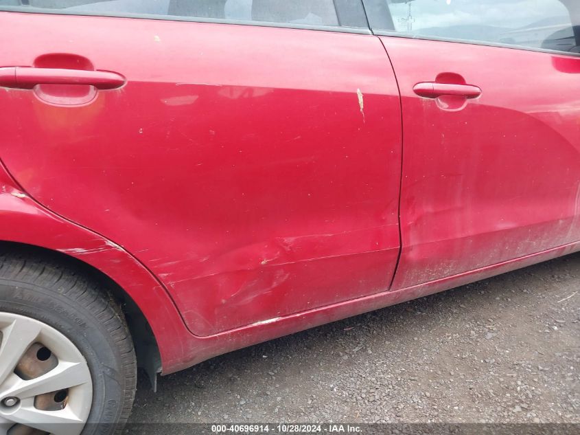 2014 Kia Rio Lx VIN: KNADM4A31E6389027 Lot: 40696914