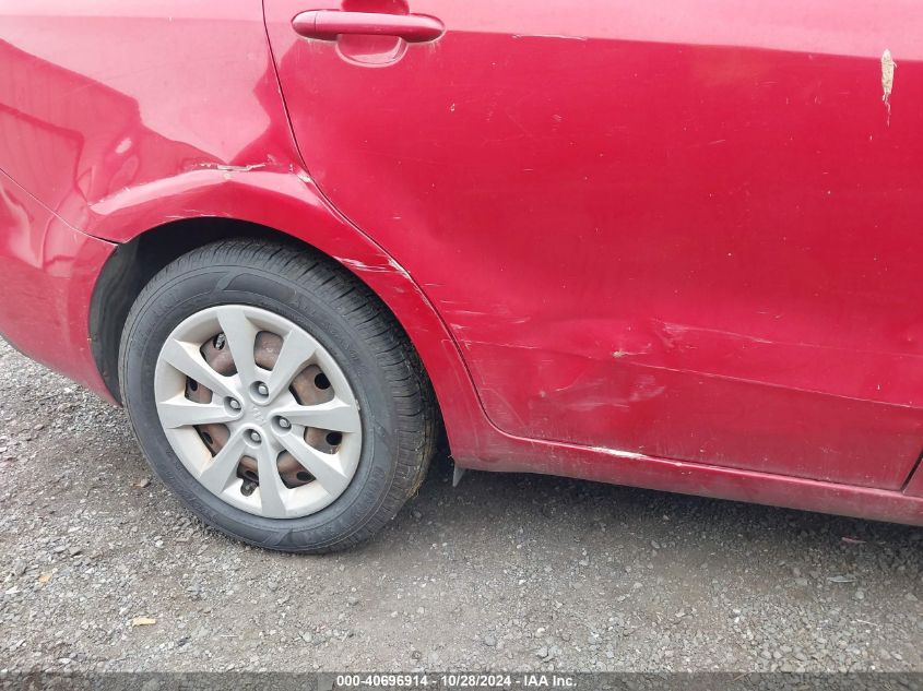 2014 Kia Rio Lx VIN: KNADM4A31E6389027 Lot: 40696914