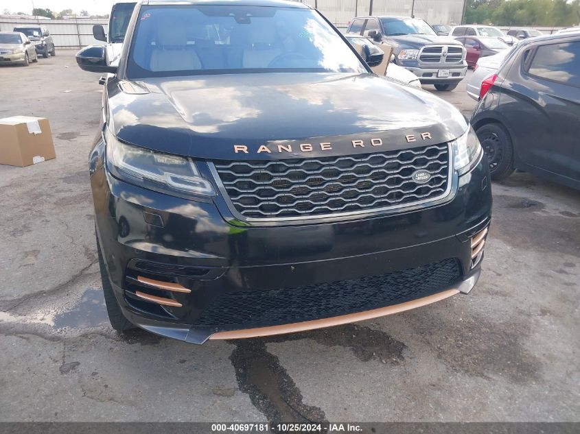 2018 Land Rover Range Rover Velar P250 Se R-Dynamic VIN: SALYL2RX2JA727912 Lot: 40697181