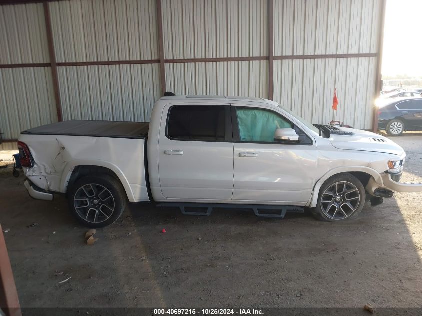 2019 RAM 1500 LARAMIE  4X2 5'7 BOX - 1C6RREJT9KN609569