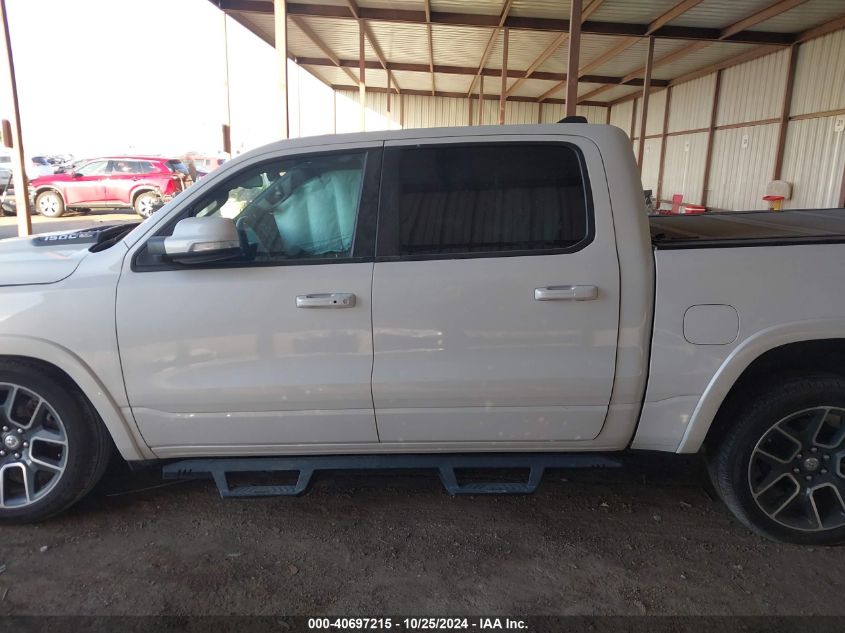 2019 RAM 1500 LARAMIE  4X2 5'7 BOX - 1C6RREJT9KN609569