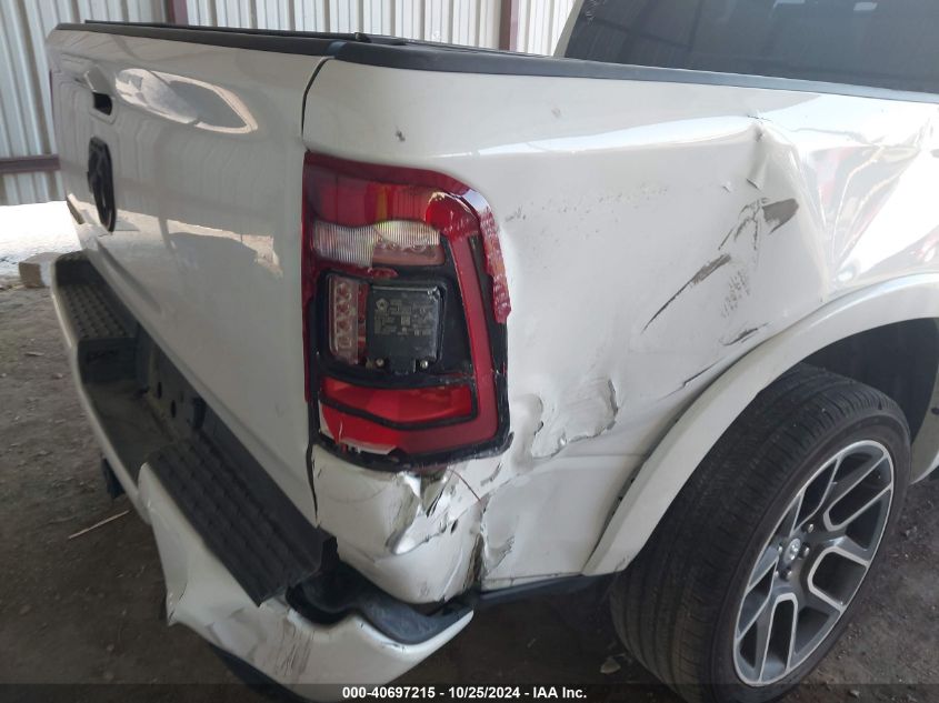 2019 RAM 1500 LARAMIE  4X2 5'7 BOX - 1C6RREJT9KN609569