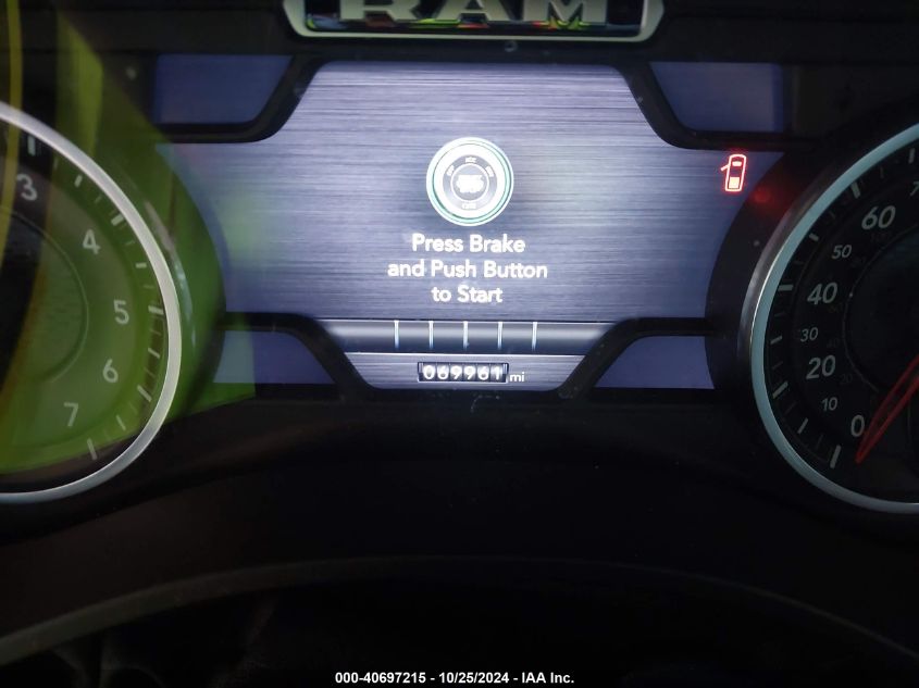 2019 RAM 1500 LARAMIE  4X2 5'7 BOX - 1C6RREJT9KN609569