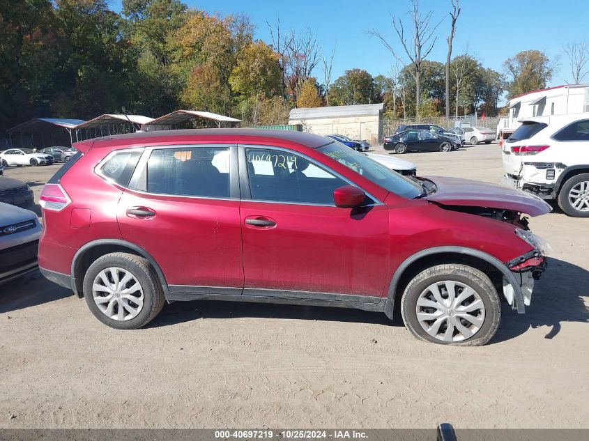 2016 Nissan Rogue S VIN: JN8AT2MV3GW144666 Lot: 40697219