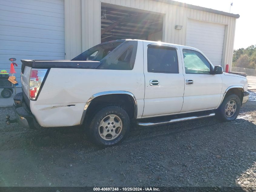 2003 Chevrolet Avalanche 1500 VIN: 3GNEC13T73G302921 Lot: 40697248