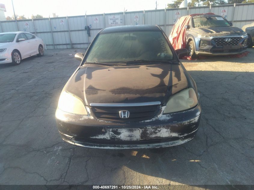 2003 Honda Civic Lx VIN: 1HGES16583L035043 Lot: 40697291