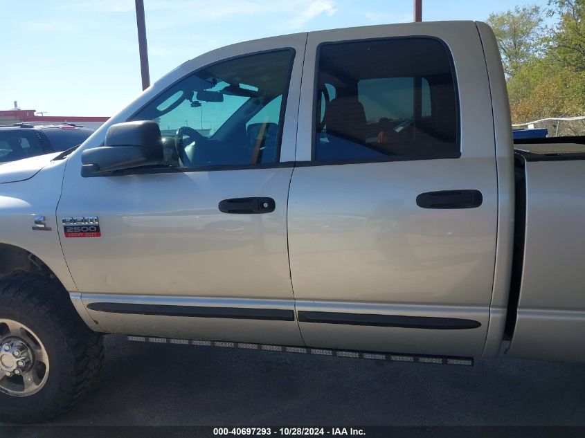 2007 Dodge Ram 2500 Slt/Trx4 Off Road/Sport/Power Wagon VIN: 1D7KS28A67J595944 Lot: 40697293