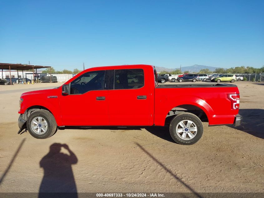 2018 Ford F-150 Xlt VIN: 1FTEW1C56JFB33605 Lot: 40697333