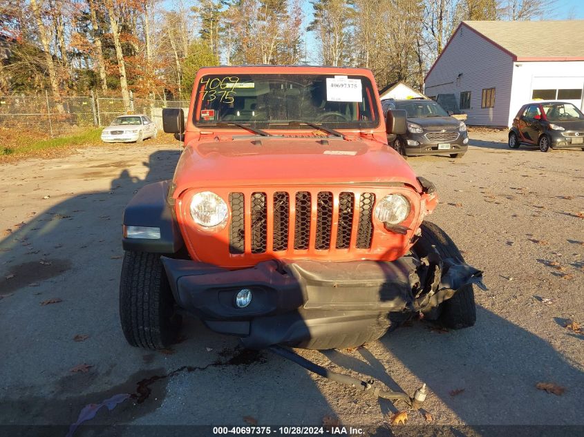 2020 Jeep Gladiator Sport S 4X4 VIN: 1C6HJTAG0LL157762 Lot: 40697375