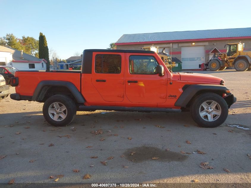 2020 Jeep Gladiator Sport S 4X4 VIN: 1C6HJTAG0LL157762 Lot: 40697375