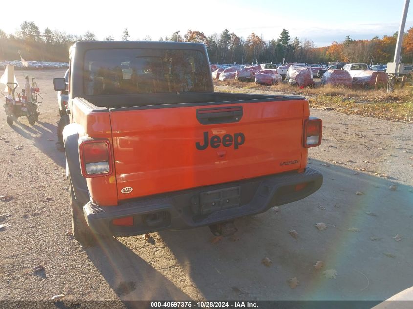 2020 Jeep Gladiator Sport S 4X4 VIN: 1C6HJTAG0LL157762 Lot: 40697375