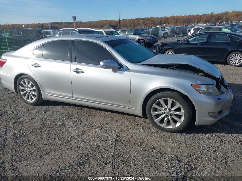 2010 Lexus Ls 460 VIN: JTHCL5EFXA5006003 Lot: 40697379