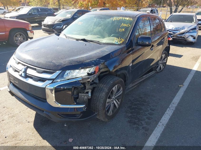 2020 Mitsubishi Outlander Sport 2.0 Es VIN: JA4AP3AU3LU003159 Lot: 40697382