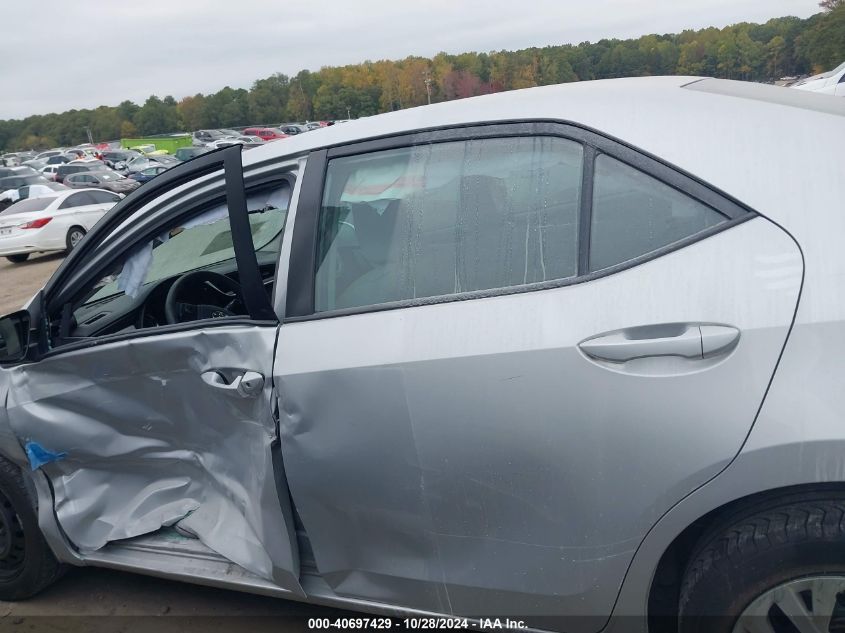 2017 Toyota Corolla Le VIN: 2T1BURHE6HC844501 Lot: 40697429