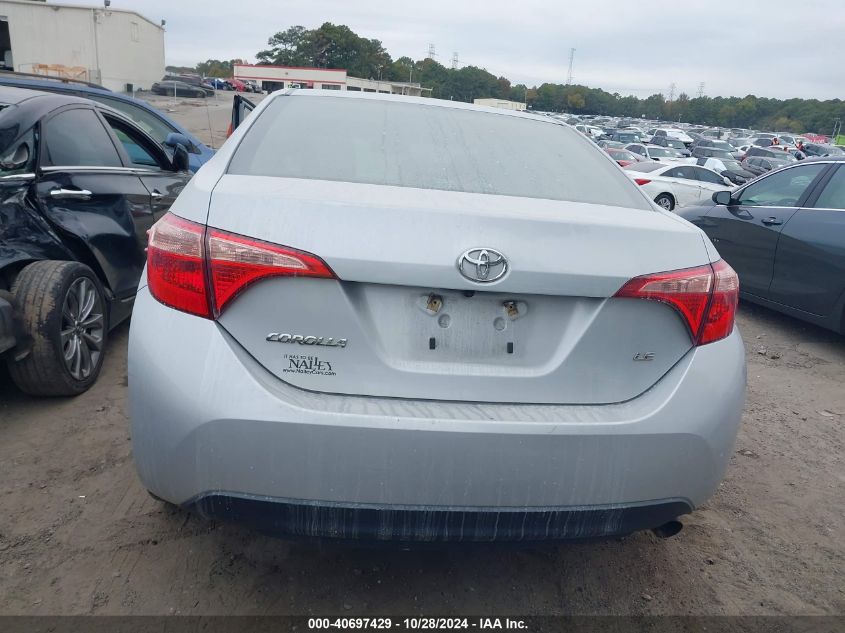 2017 TOYOTA COROLLA LE - 2T1BURHE6HC844501