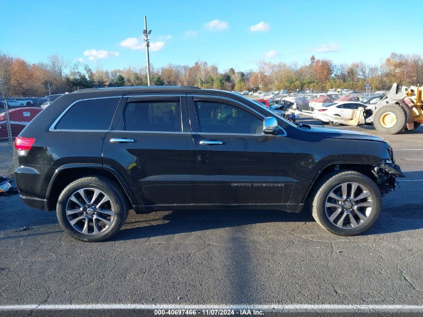 2017 Jeep Grand Cherokee Overland 4X4 VIN: 1C4RJFCG7HC956893 Lot: 40697466