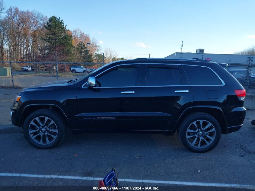 2017 Jeep Grand Cherokee Overland 4X4 VIN: 1C4RJFCG7HC956893 Lot: 40697466