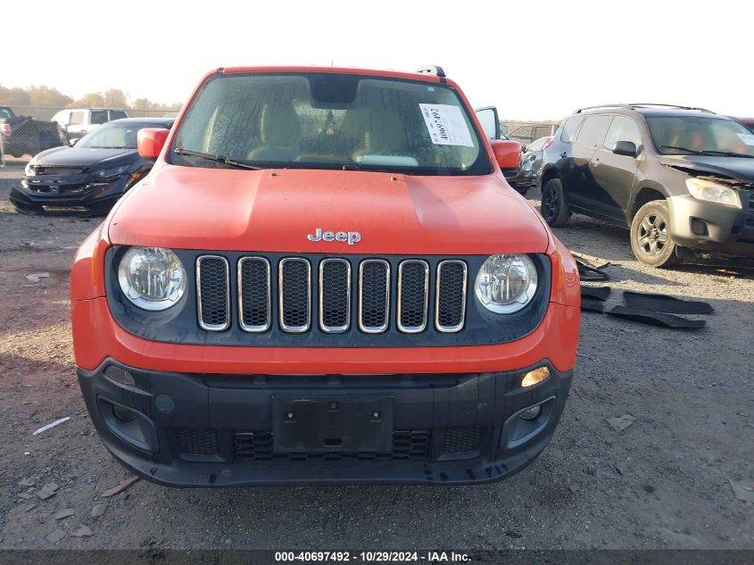 2015 Jeep Renegade Latitude VIN: ZACCJABT0FPB59479 Lot: 40697492