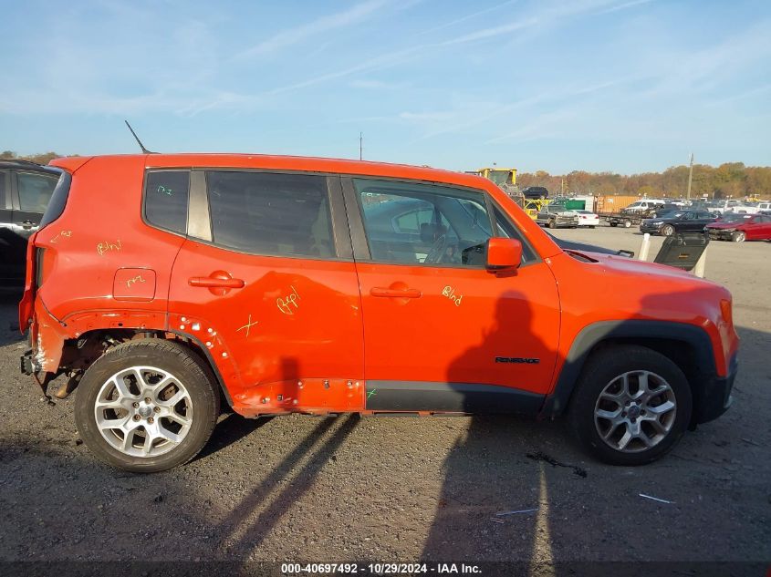 2015 Jeep Renegade Latitude VIN: ZACCJABT0FPB59479 Lot: 40697492