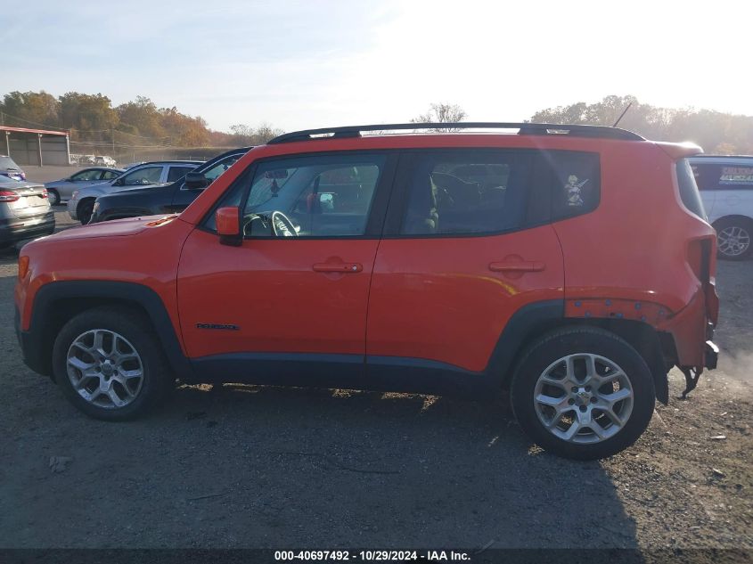 2015 Jeep Renegade Latitude VIN: ZACCJABT0FPB59479 Lot: 40697492