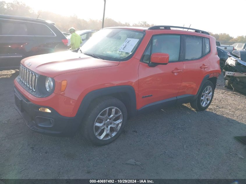 VIN ZACCJABT0FPB59479 2015 Jeep Renegade, Latitude no.2