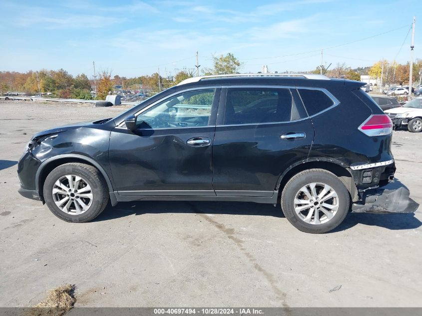 2016 Nissan Rogue Sv VIN: KNMAT2MV9GP614561 Lot: 40697494