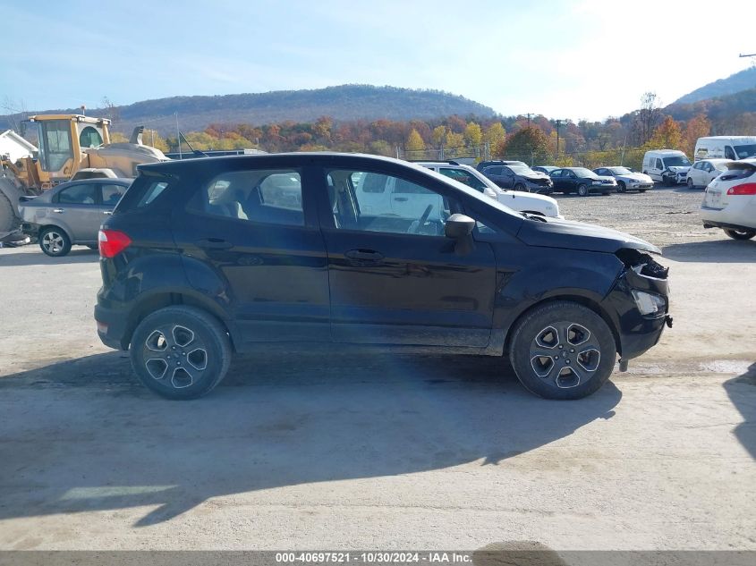 2020 Ford Ecosport S VIN: MAJ3S2FE6LC333396 Lot: 40697521