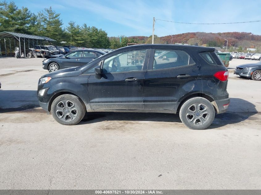 2020 Ford Ecosport S VIN: MAJ3S2FE6LC333396 Lot: 40697521