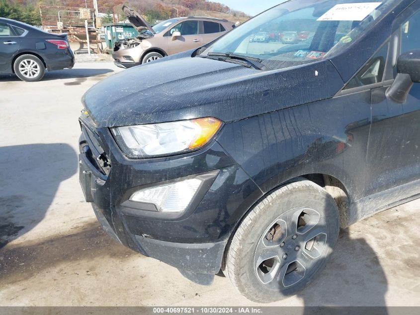 2020 Ford Ecosport S VIN: MAJ3S2FE6LC333396 Lot: 40697521