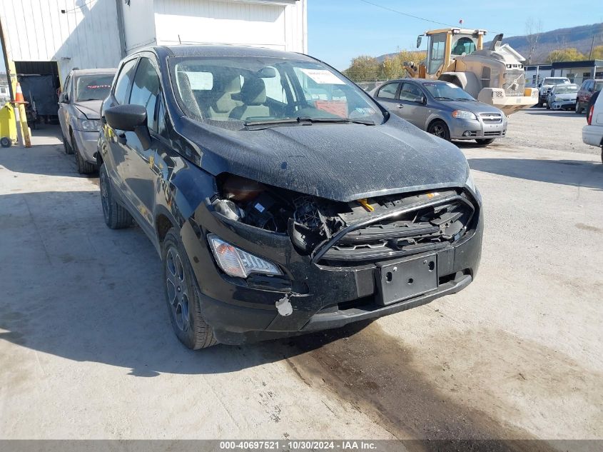 2020 Ford Ecosport S VIN: MAJ3S2FE6LC333396 Lot: 40697521