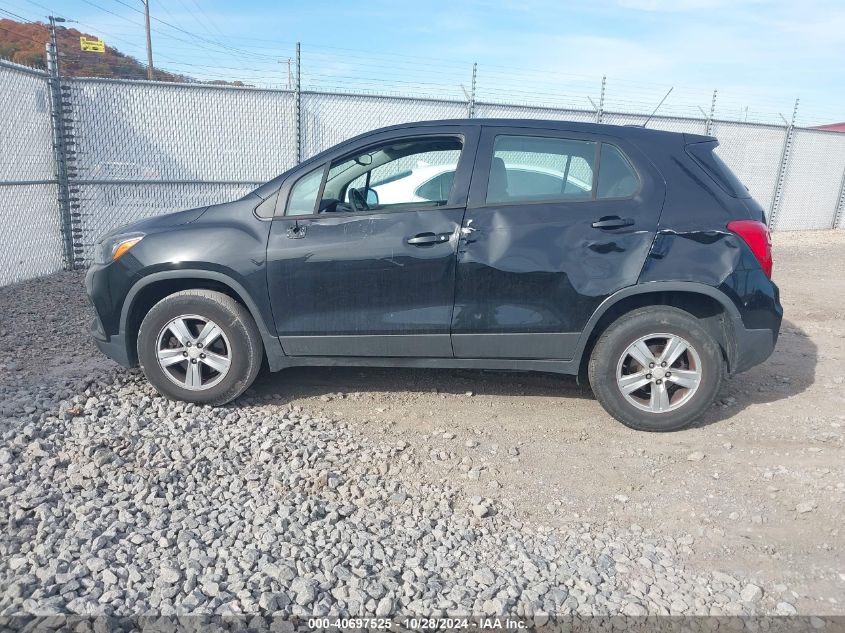 2017 Chevrolet Trax Ls VIN: 3GNCJNSB1HL177751 Lot: 40697525