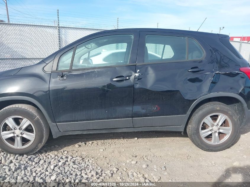 2017 Chevrolet Trax Ls VIN: 3GNCJNSB1HL177751 Lot: 40697525