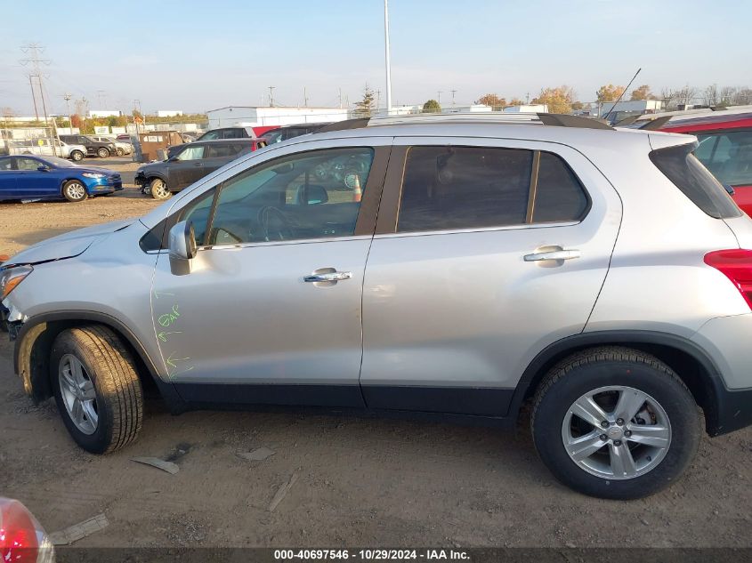 2019 Chevrolet Trax Lt VIN: KL7CJPSB9KB834984 Lot: 40697546