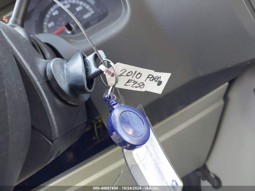2010 Ford E-250 Commercial VIN: 1FTNE2EW1ADA99714 Lot: 40697600