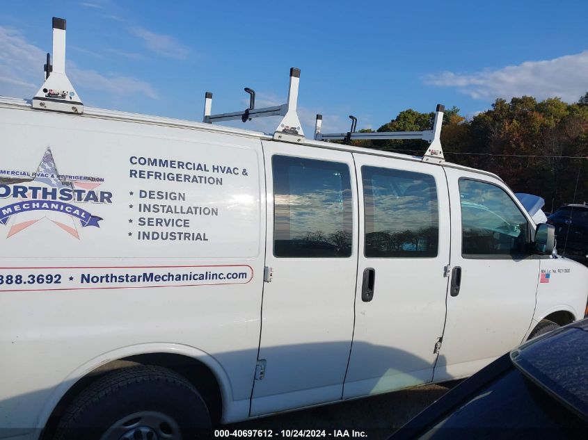 2016 Chevrolet Express 2500 Work Van VIN: 1GCWGAFF5G1146857 Lot: 40697612