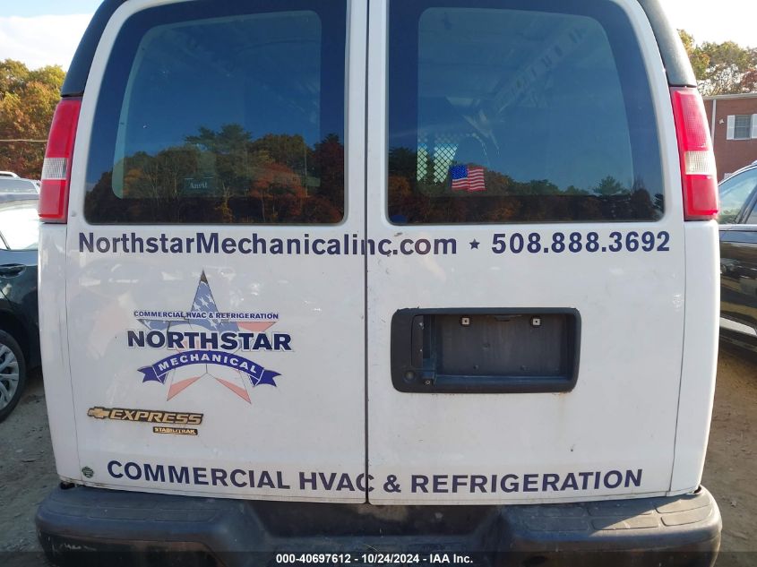 2016 Chevrolet Express 2500 Work Van VIN: 1GCWGAFF5G1146857 Lot: 40697612