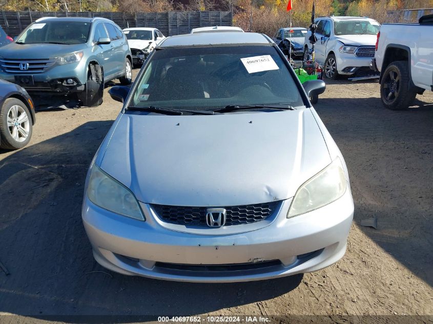 2004 Honda Civic Vp VIN: 1HGEM22104L023697 Lot: 40697652