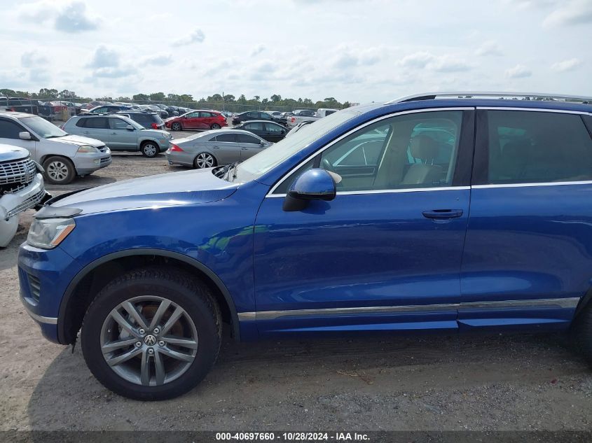 2016 Volkswagen Touareg Tdi Lux VIN: WVGEP9BP9GD004675 Lot: 40697660