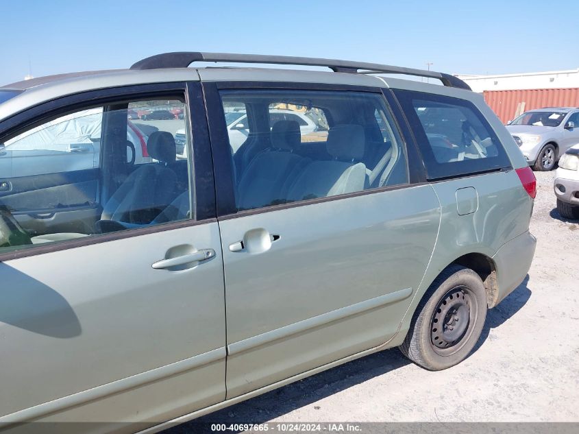 2006 Toyota Sienna Ce VIN: 5TDZA23C96S425471 Lot: 40697665